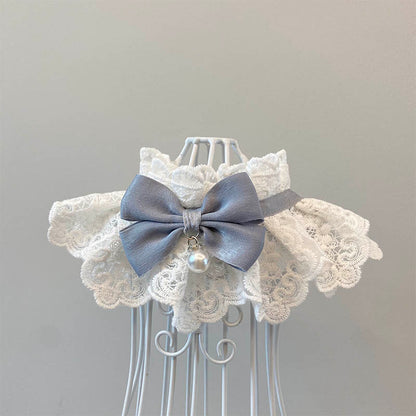 Cat Scarf Pet Jewelry Bell Bow