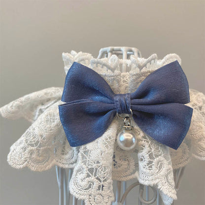 Cat Scarf Pet Jewelry Bell Bow